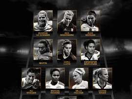 El Women's World XI de 2016. FIFPro