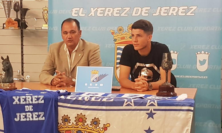 El Xerez podría quedar excluido de la competición por problemas económicos. Twitter/XerezCD_OFICIAL