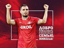 Maksimovic connaîtra sa première expérience dans le championnat russe. Twitter/FCSpartakMoscow