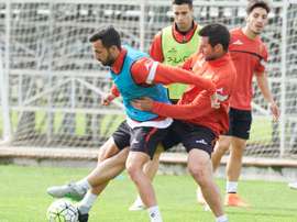 Vallejo, Culio y Bono han sido las únicas ausencias en el entrenamiento. RealZaragoza