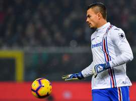 Audero restera à la Sampdoria. Twitter/Sampdoria