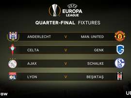 Estes serão os duelos da Liga Europa sorteados hoje. UEFA
