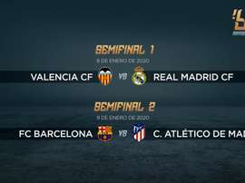 Definidos os confrontos da Supercopa da Espanha. RFEF