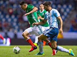 Match amical international entre le Mexique et l'Argentine. SelecciónArgentina