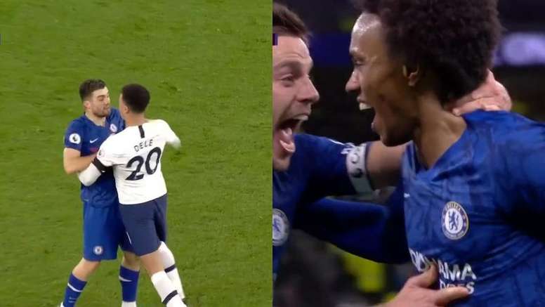 Willian Got His Second After Dele Alli Kovacic Spat Besoccer