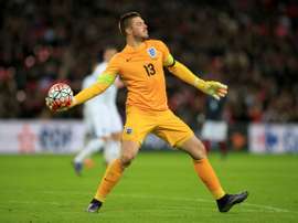 England's line-up prepare to travel to Germany on Saturday. Twitter