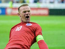 England Wayne Rooney, pictured on June 14, 2015, acknowledged a Major League Soccer swansong would be considered when the time came to wind down his career in the Premier League