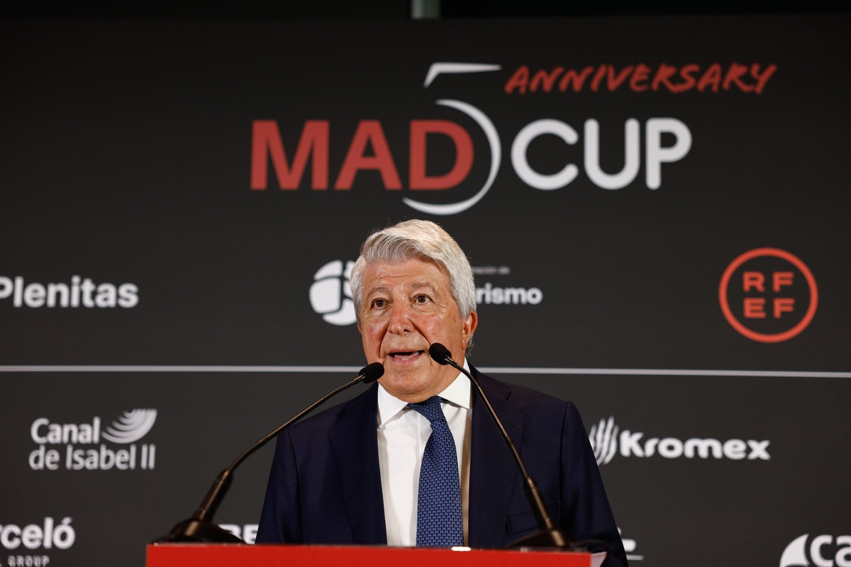Atletico president labels rumours about De Paul and Inter Miami as 'supposition'