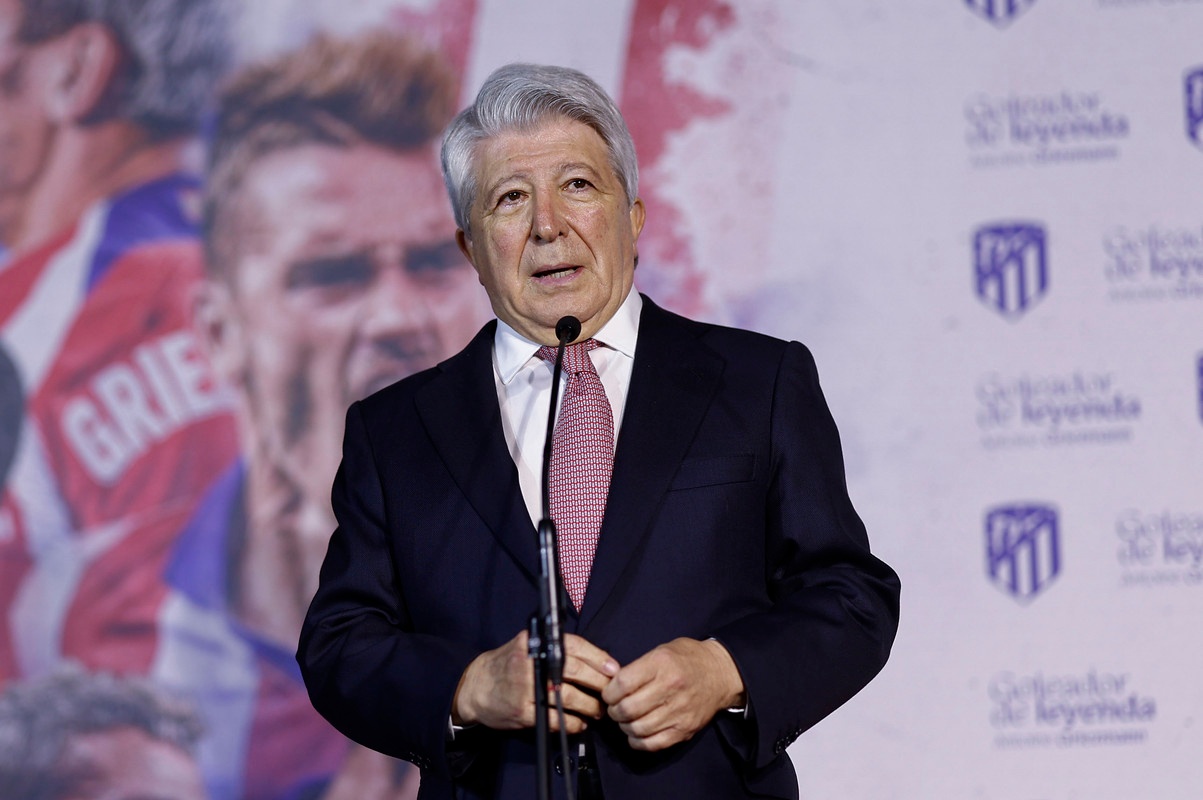 Le président de l'Atlético évoque le match face à Dortmund en LDC