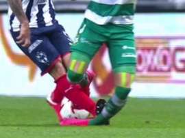 Kranevitter recebeu o vermelho mais que merecido. Captura/FOX Sports