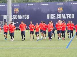 Ilie Sánchez y Jordi Quintillà militaron en el filial del Barça. FCBarcelona