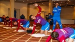 El Barcelona terminó su preparación con la activación en el hotel