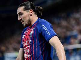 Enzo Crivelli fait gagner Basaksehir. Twitter/Caen