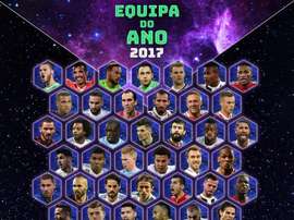 Voici les candidats pour le titre d'Équipe de l'année 2017. UEFA