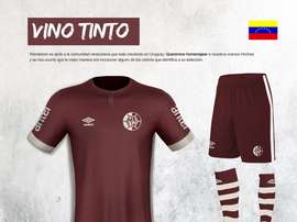 Wanderers homenajeó a Venezuela. Twitter/MWFC_oficial
