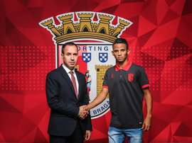 Ex-Náutico é reforço do Sporting de Braga. Twitter/SCB