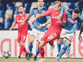 Arsenal, nouveau prétendant d'Erling Haaland. Twitter/RedBullSalzburg