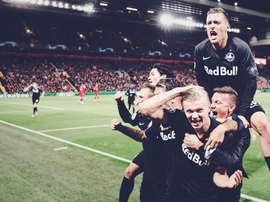 Le Norvégien à la mode fait déjà rêver le Real Madrid. Twitter/RedBullSalzburg