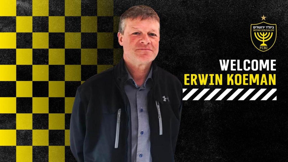 Erwin Koeman dirigirá al Beitar Jerusalén. FCBeitar