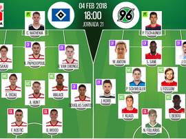 Os onzes confirmados. BeSoccer