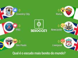 Que escudo você considera mais bonito? BeSoccer