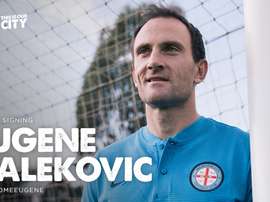 Eugene Galekovic, en su presentación con el Melbourne City. MelbourneCity