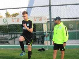 Rescaldani llegó a Atlético Nacional en verano. AtleticoNacional