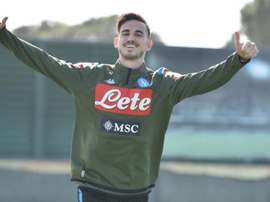 Naples ne veut plus d'un échange Fabián-Jovic. Twitter/sscnapoli