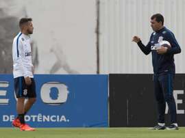 Fábio Carille, técnico do Corinthians, analisou o empate. Twitter /@Corinthians