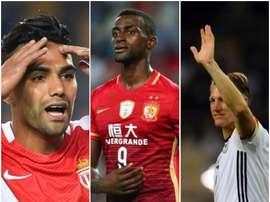 Falcao, Jackson Martínez and Schweinsteiger. BeSoccer