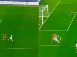la boulette d'Ospina. Captura/ESPN