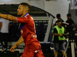 Fede González hizo un doblete para el 'Matador'. Twitter/catigreoficial