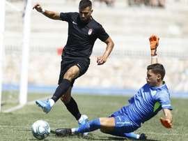 Fede Vico, partial break and out against Barcelona. GranadaCF
