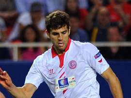 Federico Fazio, cuando militaba en el Sevilla. Twitter