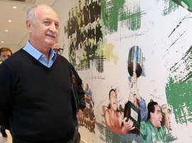 Felipão revela que quase acertou com o Boca Juniors. Twitter @Palmeiras