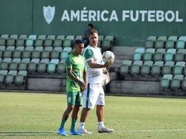 Felipe Conceição deixa o América-MG para assumir o RB Bragantino. Estevão Germano/América