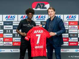 Man.City envoie une de ses pépites en Hollande. Twitter/AZAlkmaar