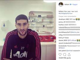 This is not a drill, Fellaini has cut his hair. Instagram/fellaini