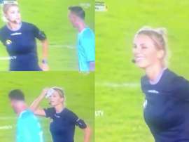 Fernanda Colombo, la reina del troleo en Ecuador. Captura/GOLTV