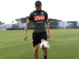 Fernando Llorente a connu des débuts remarquables. Twitter/sscnapoliES