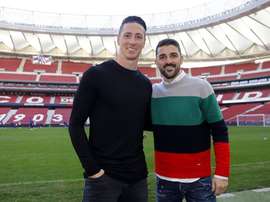 Le message de David Villa. Twitter/Atleti