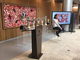 Les adieux de Filipe Luis. Twitter/Atlético