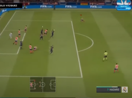 Filipe Luis et la blague qui ne plaira pas aux supporters du Real Madrid. Capture/TyCSports