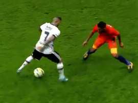 Finta de Quaresma sobre Clichy. Captura/Twitter