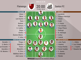 Flamengo x Santos. BeSoccer