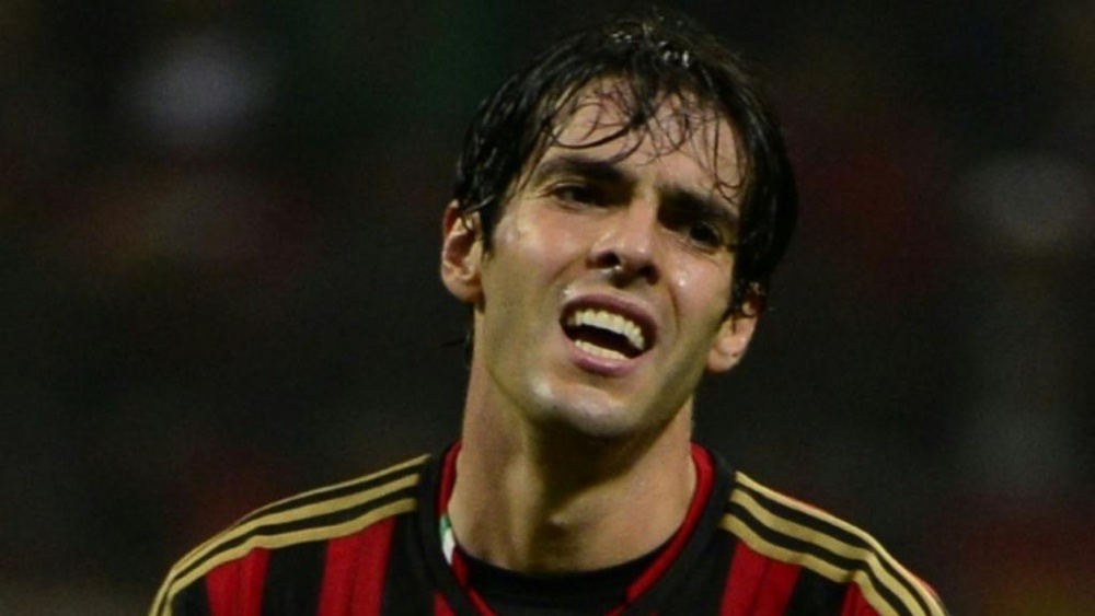 Kaká habló de la vuelta del Milan a la Champions. AFP