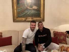 Les deux stars du football. Twitter/KMbappe