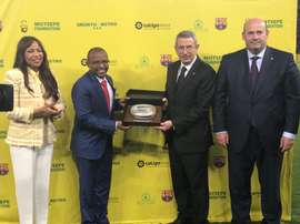 L'amical en Amérique du Sud s'est bien deroulé. Twitter/FCBarcelona_es