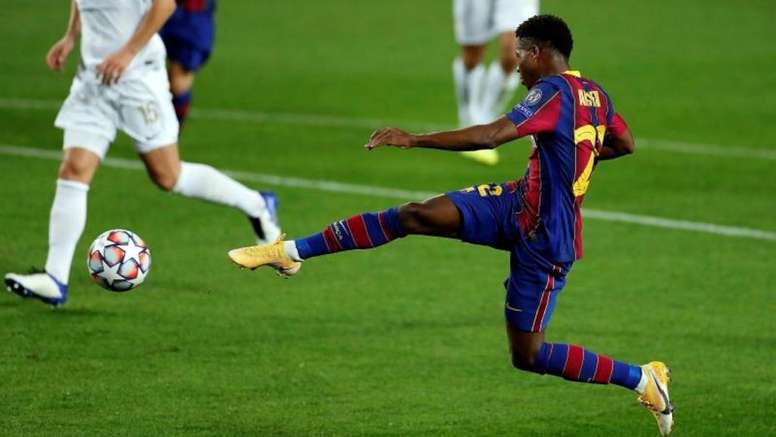 Mendes Chiede Un Contratto Da Campione Per Ansu Fati Besoccer