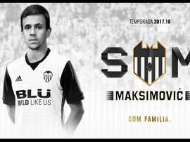 Nemanja Maksimović é reforço do Valencia. ValenciaCF